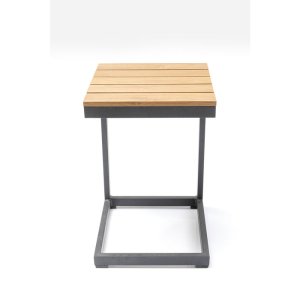 KARE DESIGN rektangulr Happy Day havebord - aluminium og WPC (35x32)