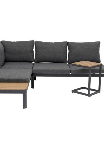 KARE DESIGN rechteckiger Happy Day Gartentisch - Aluminium und WPC (35x32)