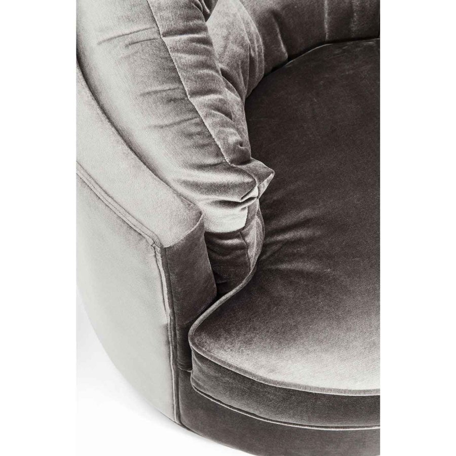 KARE DESIGN Loungesessel, Music Hall Grau