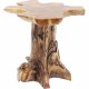 KARE DESIGN Tree sidebord - naturlig teak, unikt (50x50)