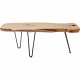 KARE DESIGN Aspen sofabord - naturlig teak/stl (106x41)