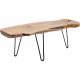 KARE DESIGN Aspen sofabord - naturlig teak/stl (106x41)
