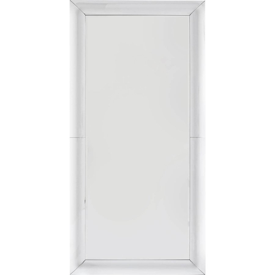 KARE DESIGN Bounce Wandspiegel - Glas/Silber Spiegelglas/MDF, rechteckig (207x99) 