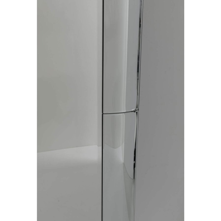 KARE DESIGN Bounce Wandspiegel - Glas/Silber Spiegelglas/MDF, rechteckig (207x99) 