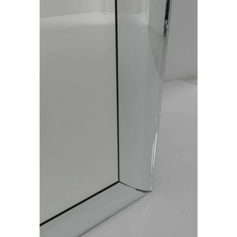 KARE DESIGN Bounce Wandspiegel - Glas/Silber Spiegelglas/MDF, rechteckig (207x99) 