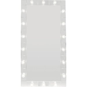 KARE DESIGN rektangulr Flor Mirror Make Up vgspejl - spejlglas (160x80)