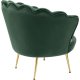 KARE DESIGN Water Lily grn lnestol, m. armln - grn polyester og stl