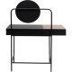 KARE DESIGN Vanity makeup bord, m. 2 rum - spejlglas, valnd krydsfiner og stl