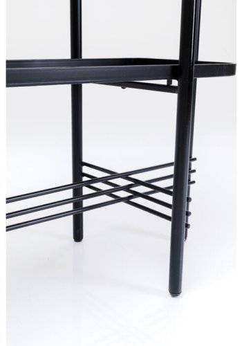 KARE DESIGN Bennet konsolbord, m. hylde - marmor og stl (120x30)