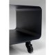 KARE DESIGN Lounge M Mobil TV-bord, m. hjul - gr stl (90x42)