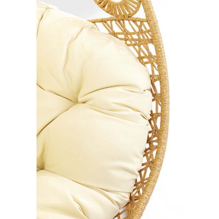 KARE DESIGN Ibiza Nature hngestol - polyester og natur polyrattan/stl