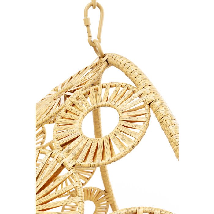 KARE DESIGN Ibiza Nature hngestol - polyester og natur polyrattan/stl