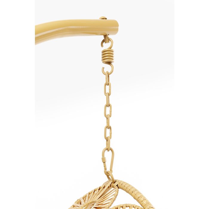 KARE DESIGN Ibiza Nature hngestol - polyester og natur polyrattan/stl