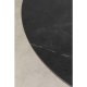KARE DESIGN Grande Possibilita spisebord, rund - keramik dolomit og sort aluminium (120)
