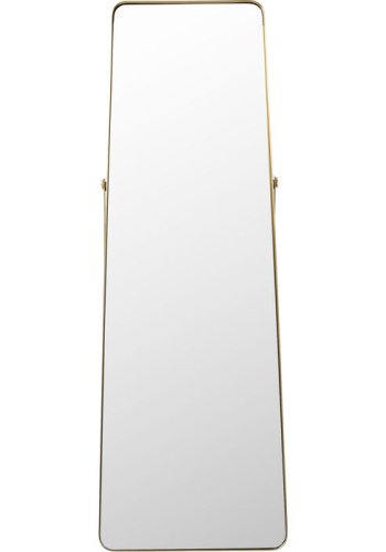 KARE DESIGN Curve Arch Gold gulvspejl, rektangulr - spejlglas og messing stl (55x160)