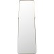 KARE DESIGN Curve Arch Gold gulvspejl, rektangulr - spejlglas og messing stl (55x160)