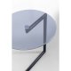 KARE DESIGN Easy Living Black sidebord, rund - glas og sort stl (46)