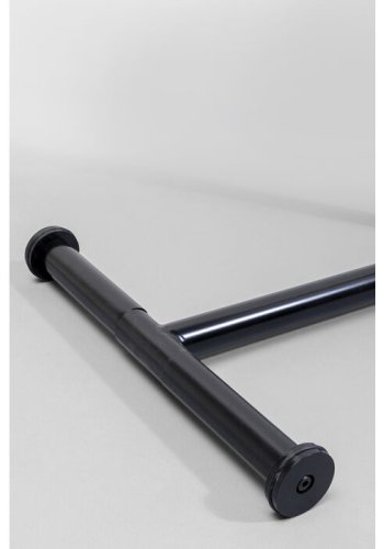 KARE DESIGN Easy Living Black sidebord, rund - glas og sort stl (46)