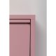 KARE DESIGN Caruso 3 skoskap, m. 3 drer - rosa stl (H:104)