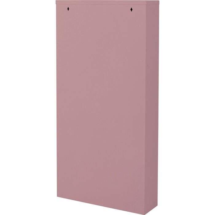 KARE DESIGN Caruso 3 skoskap, m. 3 drer - rosa stl (H:104)