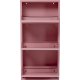 KARE DESIGN Caruso 3 skoskap, m. 3 drer - rosa stl (H:104)