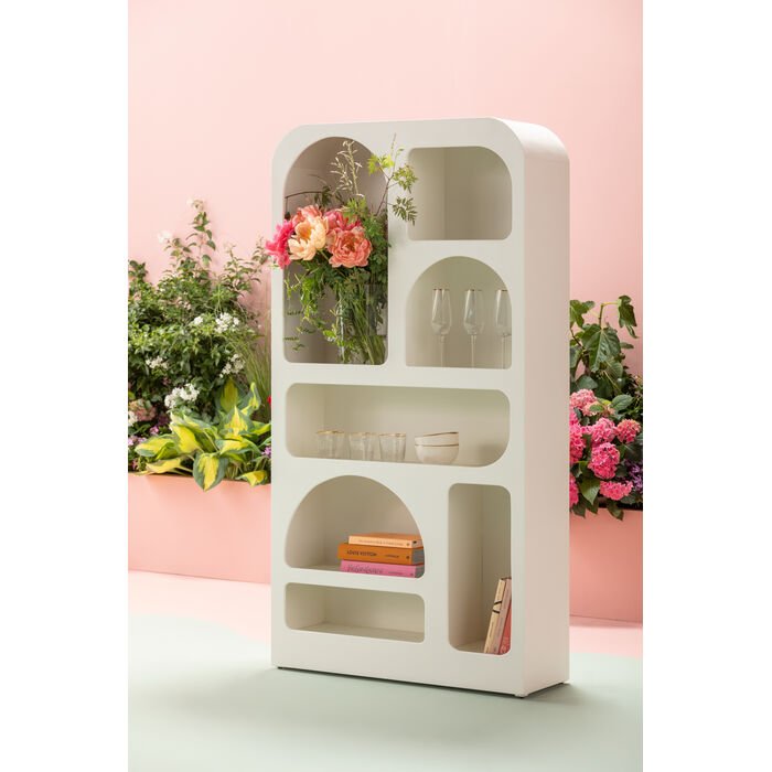 KARE DESIGN Paco vegghylle, rektangulr - hvit MDF (95x180)