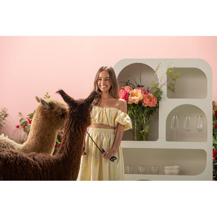 KARE DESIGN Paco vegghylle, rektangulr - hvit MDF (95x180)