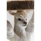 KARE DESIGN Animal Lama sidebord, rund - multifarvet polyresin (32)