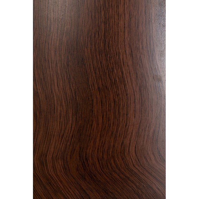 KARE DESIGN Cono spisebord, rundt - hvit/gr steinty, brunfarget papir og gullstl (120)