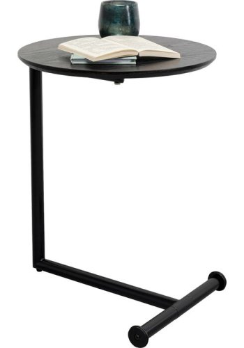 KARE DESIGN Easy Living Wood sidebord, rund - MDF og stl (46)