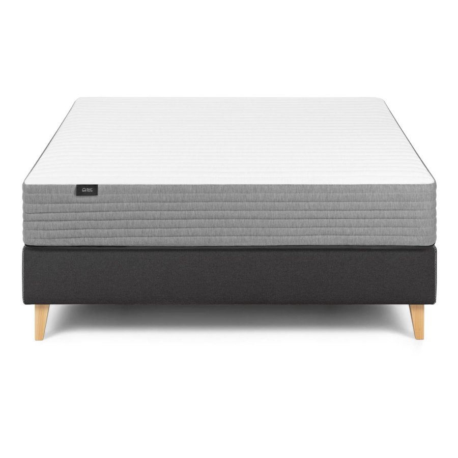 KAVE HOME Juno Pocket fjrmadrass - hvitt stoff (180x200)