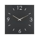 SPINDER DESIGN Time vgur, kvadratisk - sort stl (60x60)