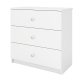 Babydreams Kinderkommode, mit 3 Schubladen - Laminat weiß