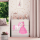 Babydreams Kinderkommode mit Prinzessin und Pferd, mit 3 Schubladen - Laminat weiß
