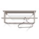 SPINDER DESIGN Marco Color Edition hattehylde, m. 5 knager og 1 bjlestang - silky taupe stl