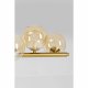 KARE DESIGN Scala Balls guldfarvet loftlampe - glas og stl (150cm)