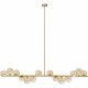 KARE DESIGN Scala Balls guldfarvet loftlampe - glas og stl (150cm)