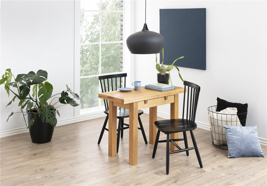 ACT NORDIC Kenley Klapptisch - Naturholz, mit Verlängerung (100x45)