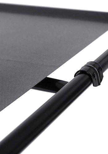 SONGMICS B�rbar Garderobe, Sammenklappelig Skab, T�jopbevaringsorganisator med B�jleskinne, Hylder, Stofbetr�k, Til Sovev�relse, Garderobe, 150 x 45 x 175 cm, Gr� LSF03G
