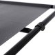 SONGMICS B�rbar Garderobe, Sammenklappelig Skab, T�jopbevaringsorganisator med B�jleskinne, Hylder, Stofbetr�k, Til Sovev�relse, Garderobe, 150 x 45 x 175 cm, Gr� LSF03G