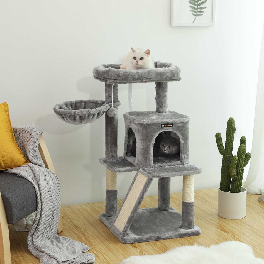 FEANDREA Kradsetr�, Kattet�rn, Bredere S�de til Store Katte, Lysegr� PCT51W