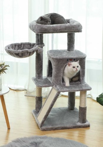 FEANDREA Kradsetr�, Kattet�rn, Bredere S�de til Store Katte, Lysegr� PCT51W