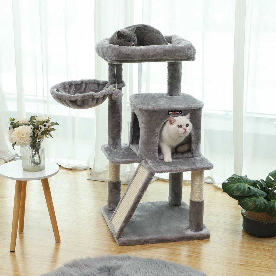 FEANDREA Kradsetr�, Kattet�rn, Bredere S�de til Store Katte, Lysegr� PCT51W