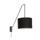 KAVE HOME Jex vegglampe laget av svartmalt metall