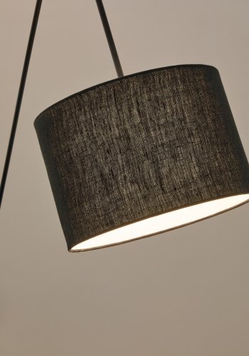 KAVE HOME Jex vegglampe laget av svartmalt metall