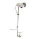 KAVE HOME Jula skrivebordslampe med klemme i grtt metall