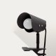KAVE HOME Jula liten lampe med klemme i svart metall