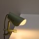 KAVE HOME Jula liten lampe med klemme i grnt metall