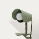 KAVE HOME Jula liten lampe med klemme i grnt metall