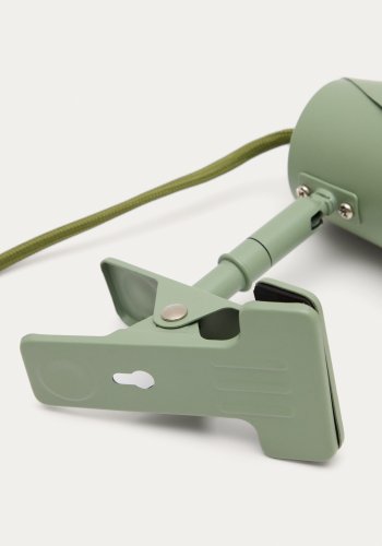 KAVE HOME Jula liten lampe med klemme i grnt metall